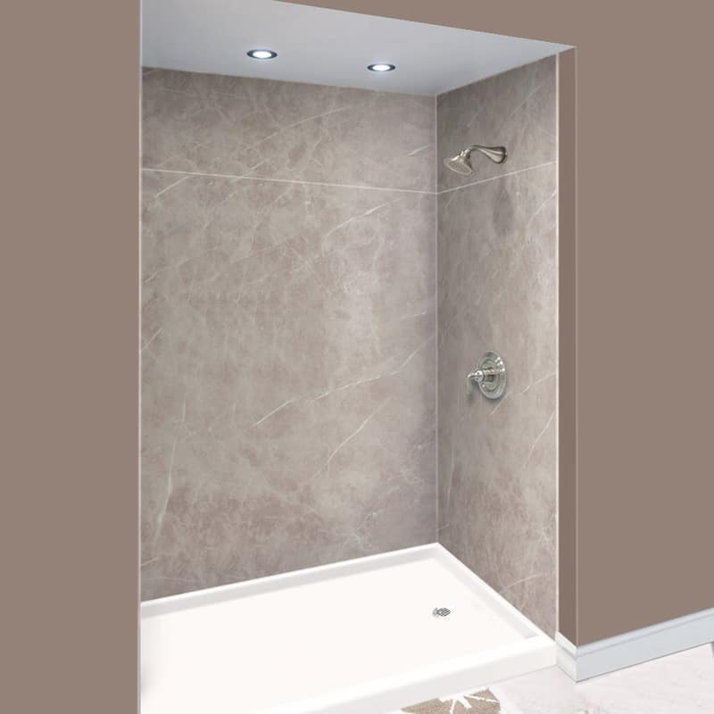 Transolid Expressions 32-in X 60-in X 96-in Glue to Wall Shower/Walls - 60" x 32" x 96"
