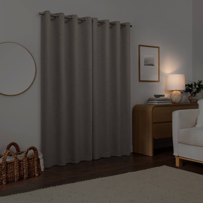 Eclipse Lawson Arm & Hammer Odor Neutralizing Blackout Grommet Curtain Panel
