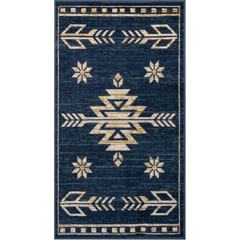 Well Woven Tulsa Canton Southwestern Area Rug