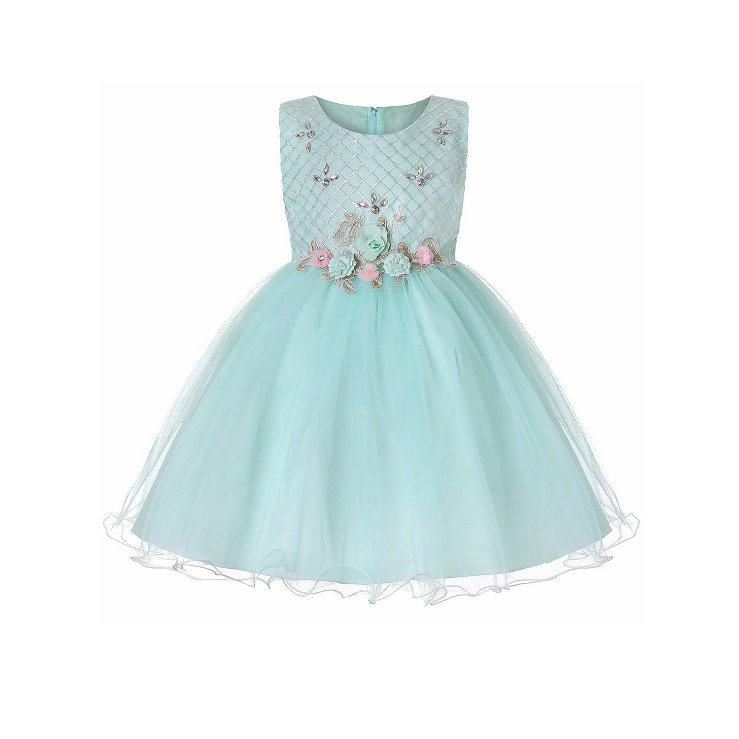teal easter dress