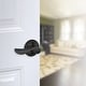 preview thumbnail 2 of 3, Schlage Champagne Left Handed Non-Turning One-Sided Dummy Door Lever