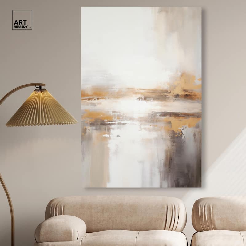 Glistening Stillness I Canvas by Art Remedy, Gallery Wrapped