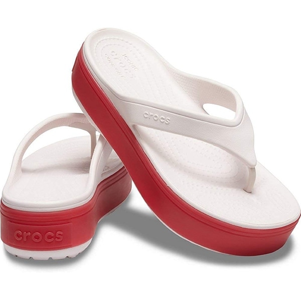 crocs platform flip