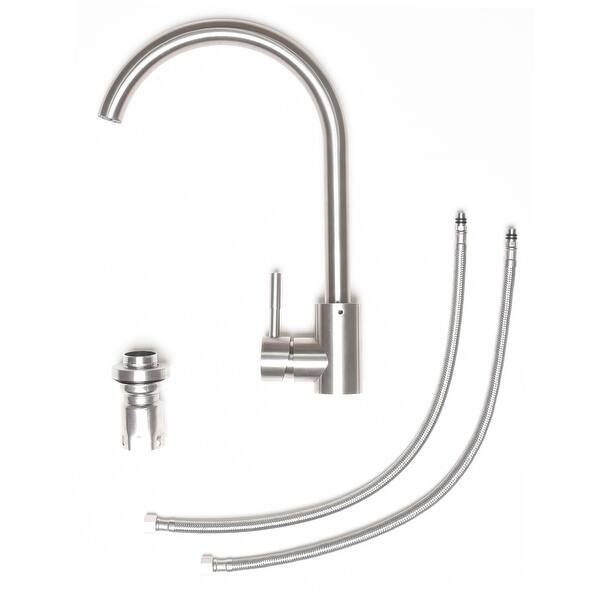 Shop Zenvida Modern Swivel Head Kitchen Wet Bar Sink Faucet