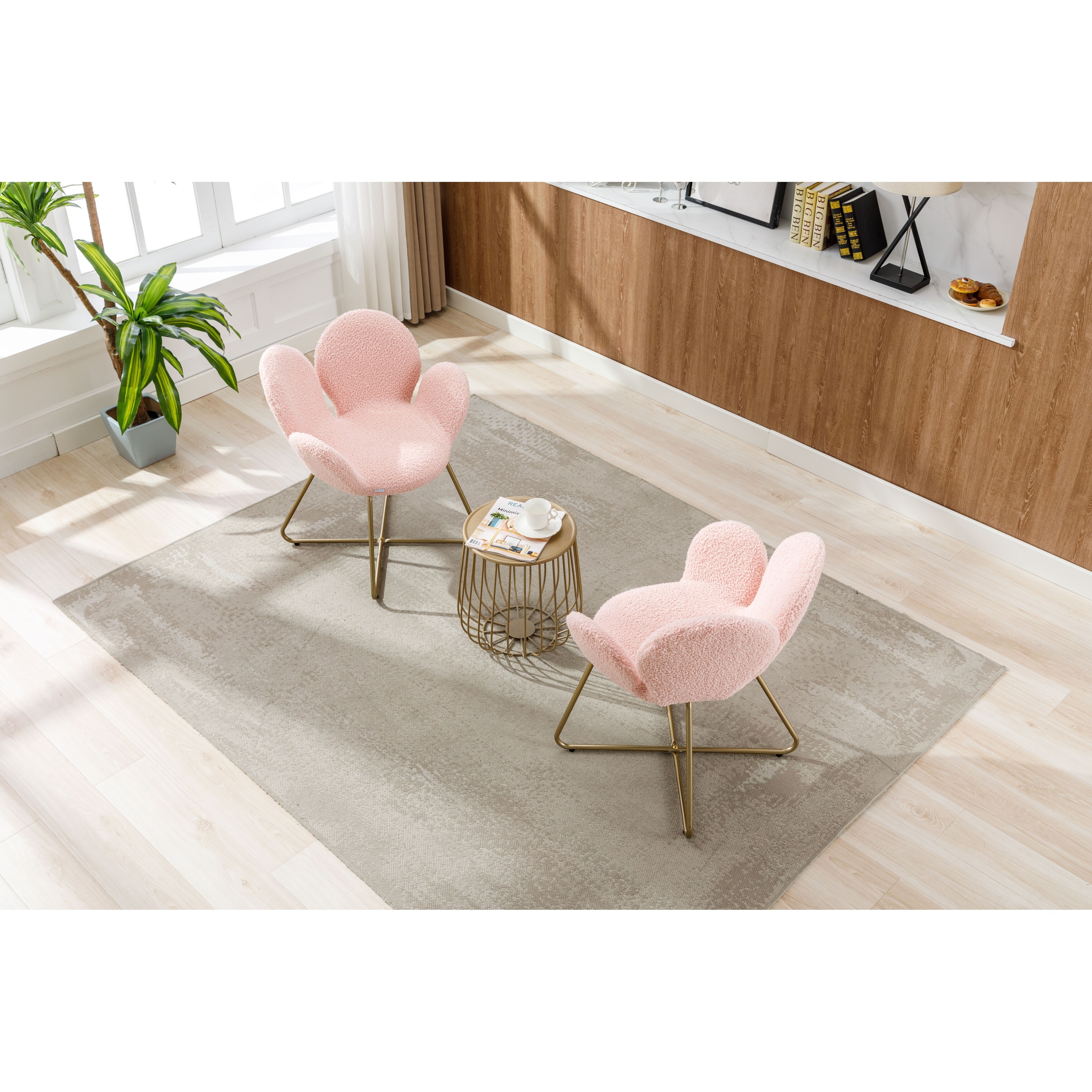 Benjamin metal accent stool on sale
