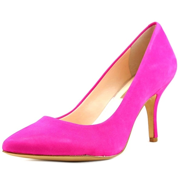 INC International Concepts Zitah Women Pointed Toe Leather Pink Heels