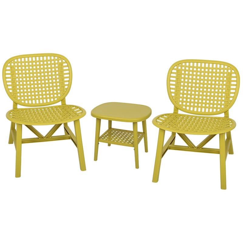 3 Pieces Patio Table Chair Set Bed Bath & Beyond 37211487