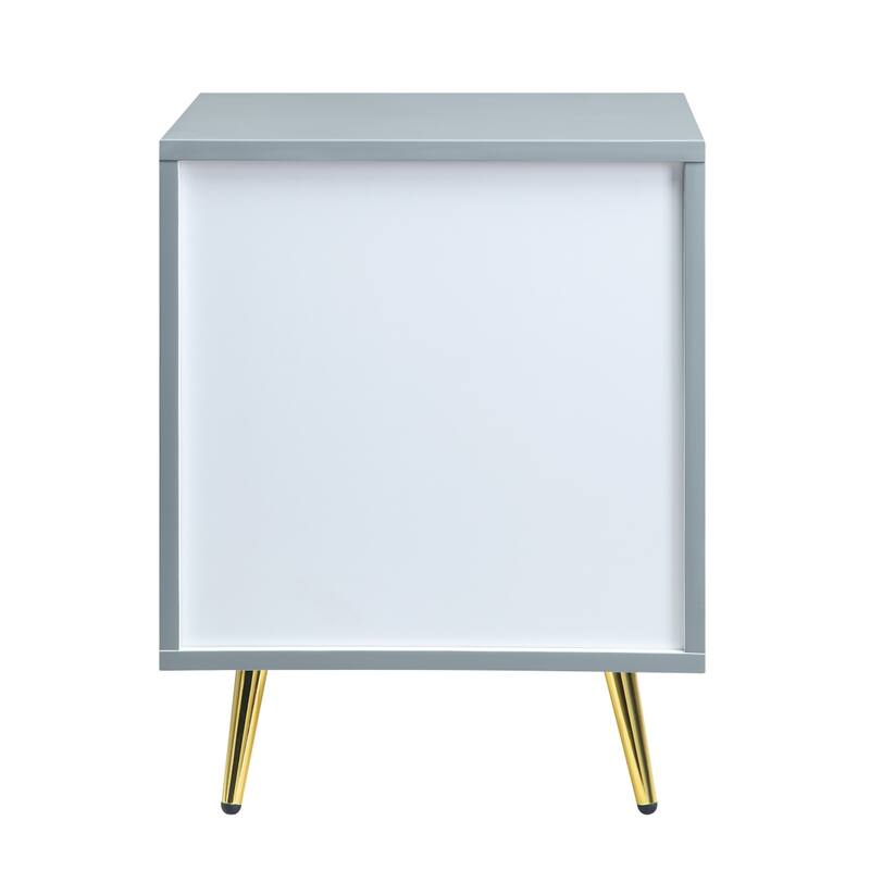 High Gloss Finish Nightstand