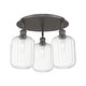 preview thumbnail 15 of 18, Innovations Lighting Endless Possibilities Ballston - Preston - 3 Light 19" Jar Shade Flush Mount