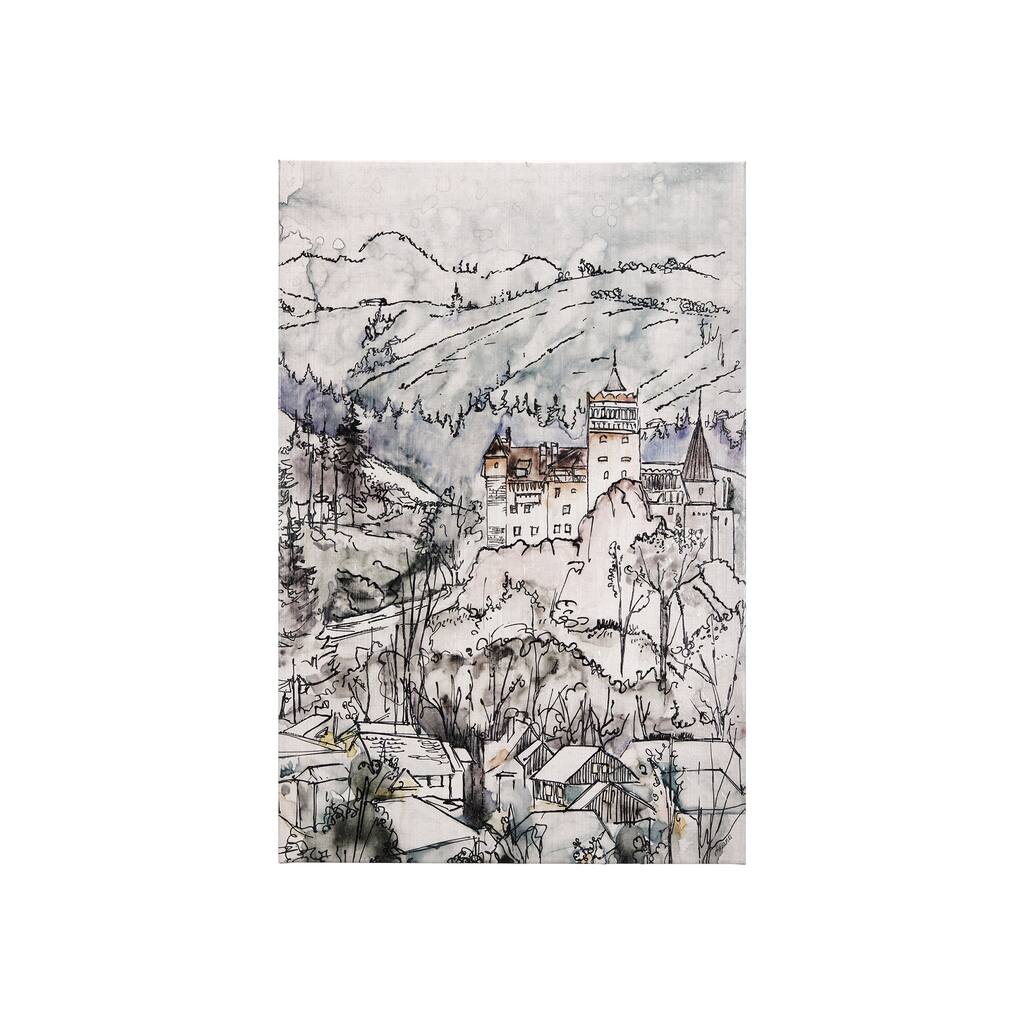 Travel Memories VII (20 x 30) Canvas Art Print