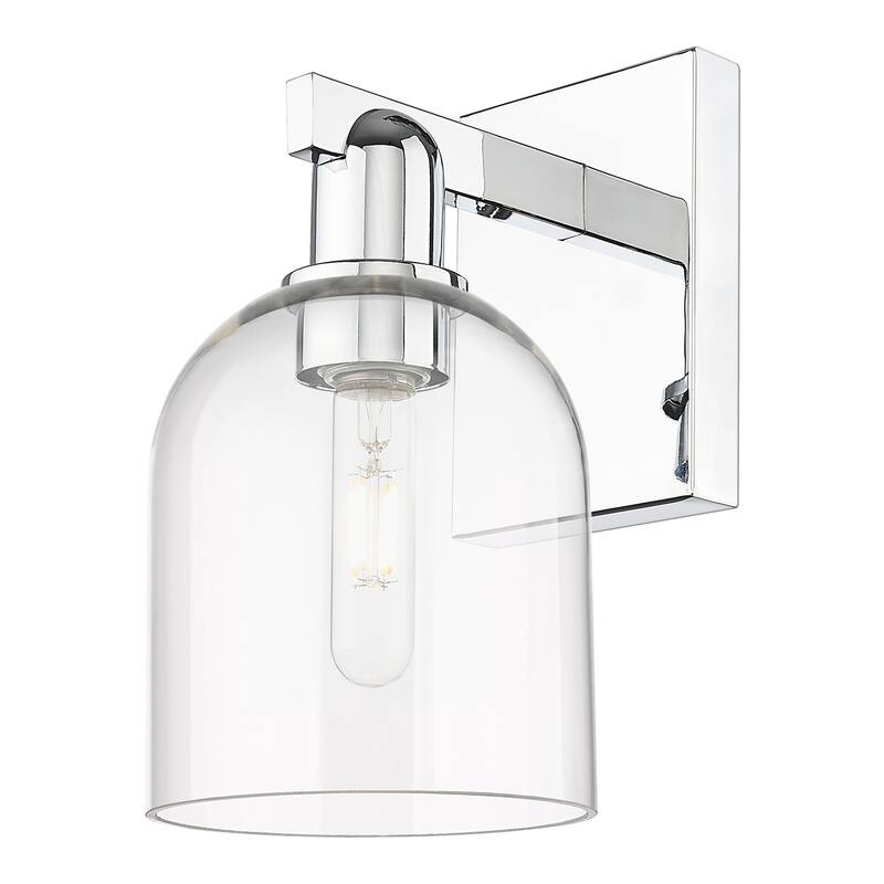 Innovations Lighting 716-1W-12-6 Bella Sconce Bella 12" Tall Wall - Polished Chrome / Clear