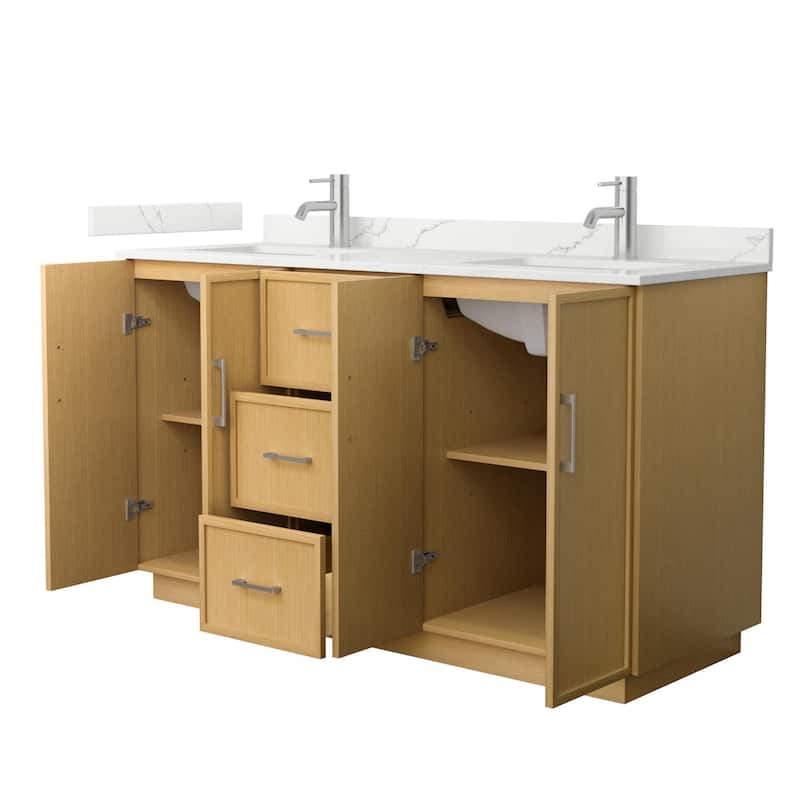 Wyndham Collection WCH7474-60D-QTZ-UNSMXX Elan TK 60" Free Standing