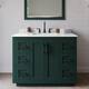 Option Green / White Quartz Top / Matte Black Hardware