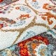 preview thumbnail 2 of 5, Miranda Haus Rooney Floral Mandala Blue Indoor Bohemian Area Rug
