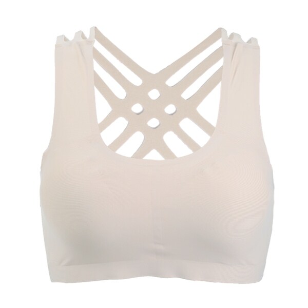 racerback crop top bra