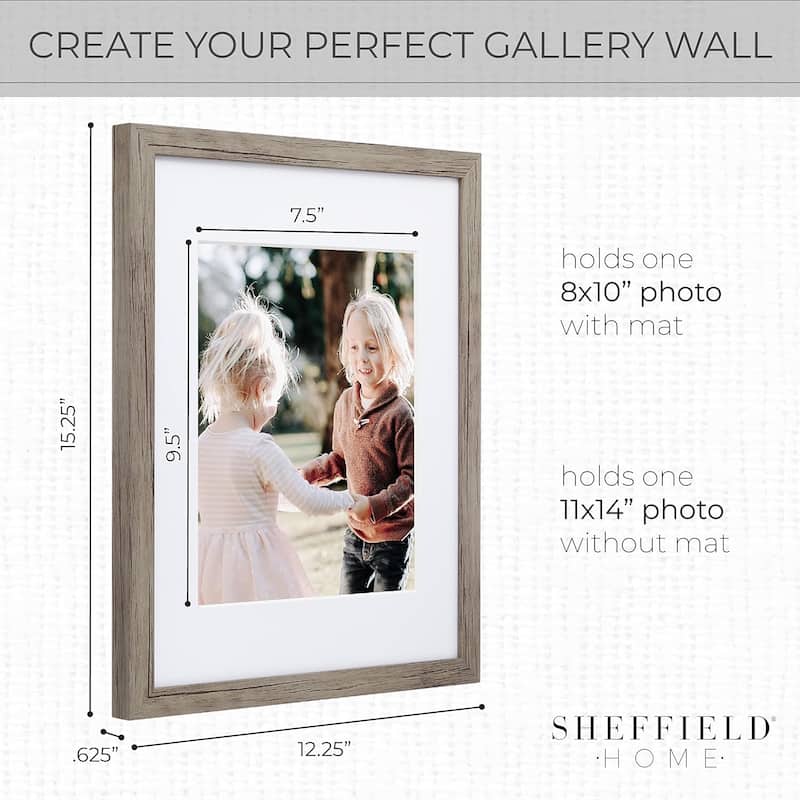 Sheffield Home 9 Piece Gallery Wall Frame Set,