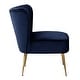 preview thumbnail 54 of 82, Haven Contemporary Velvet Upholstered Accent Chair