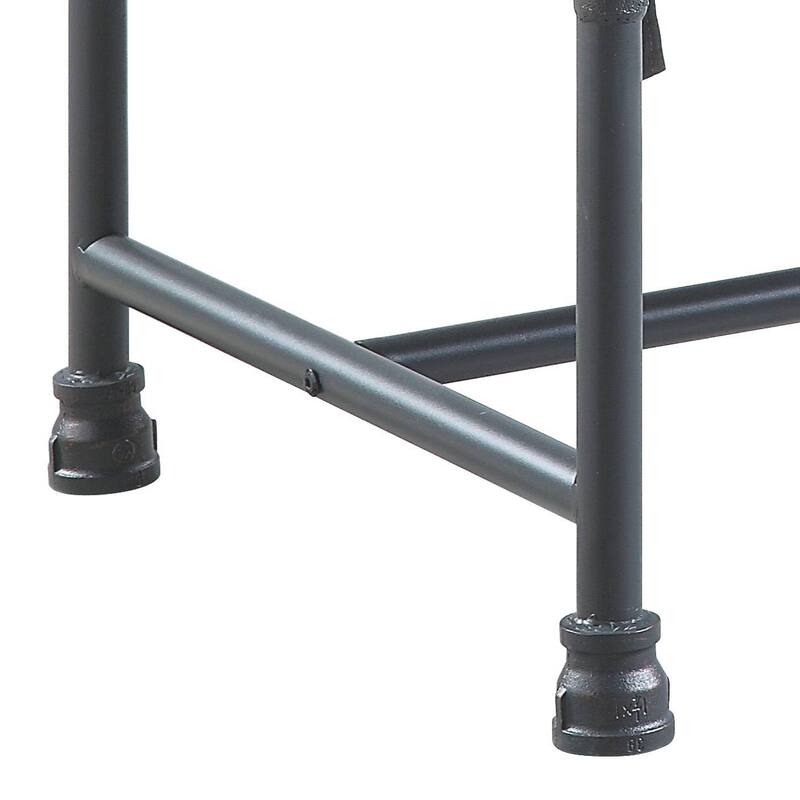 Brantley Velvet & Sandy Finish Ottoman Comfortable choice, multiple functions, classic design, and cozy corners