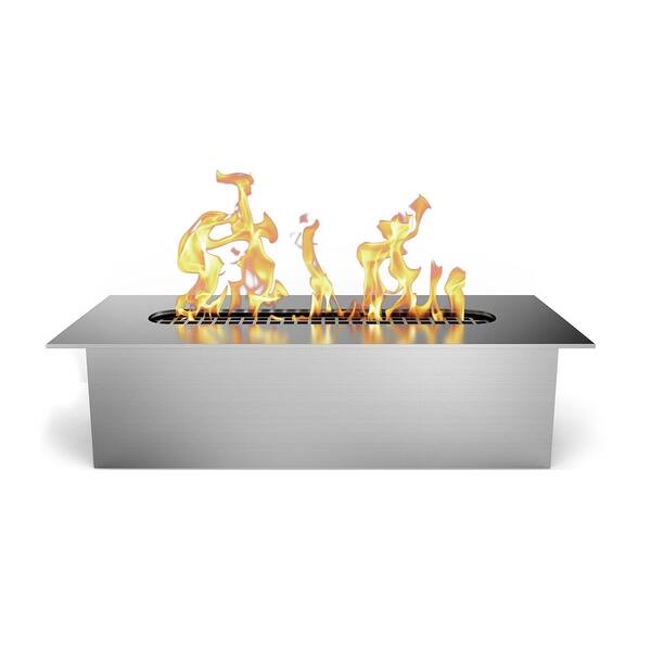 Shop Moda Flame Slim 8 Inch Bio Ethanol Fireplace Burner Insert 5