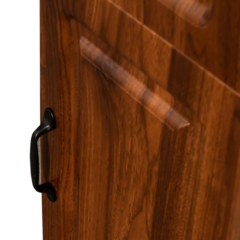 L-Shaped Corner Computer Desk for Home Office or Study desk, Study Modern Style Table with Drawers, Bookshelf & Hutch