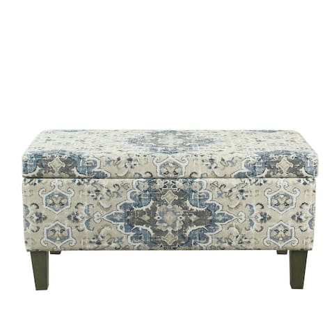Porch & Den Holman Large Decorative Storage Bench