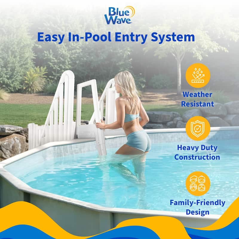 Easy-In Pool Entry System - 24.67 in. W x 56 in. D x 81 in. H