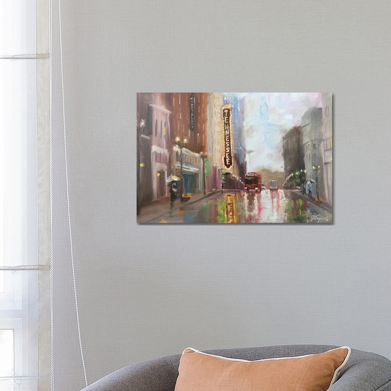 iCanvas "Knoxville TN" by Jennifer Stottle Taylor Canvas Print - 18x26x1.5