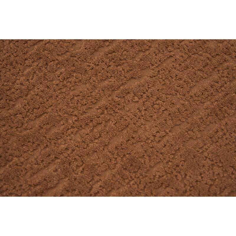 LY-048 Compression Curved Chaise Longue Chair Indoor, Modern Chenille Loveseat Couch