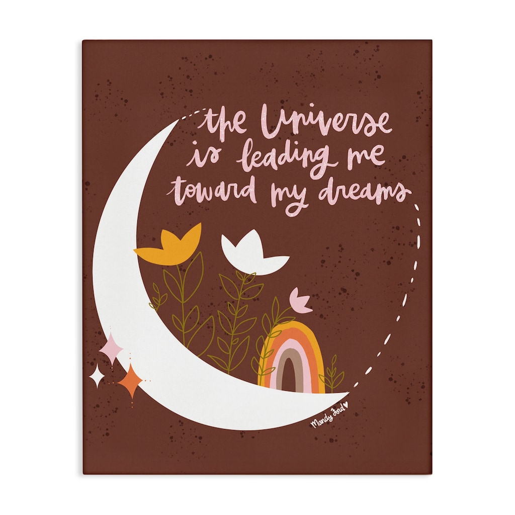 Stupell Leading Me To My Dreams Canvas Wall Art Design By Mandy Ford Art + Illustration
