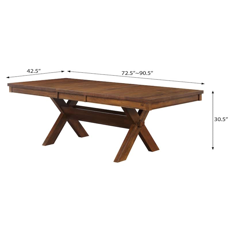 Humboldt Walnut Dining Table with Butterfly Leaf