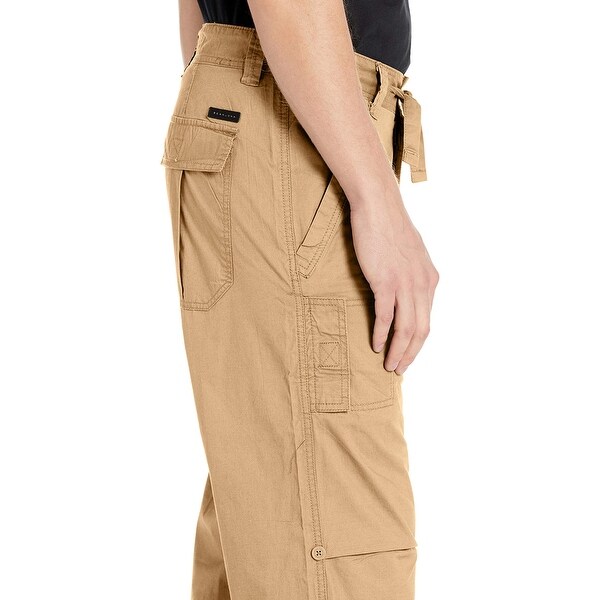 sean john men's pleat pocket flight cargo pants