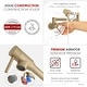 preview thumbnail 19 of 19, STYLISH Asti Two Handles Wall Mount with Single Hole Pot Filler