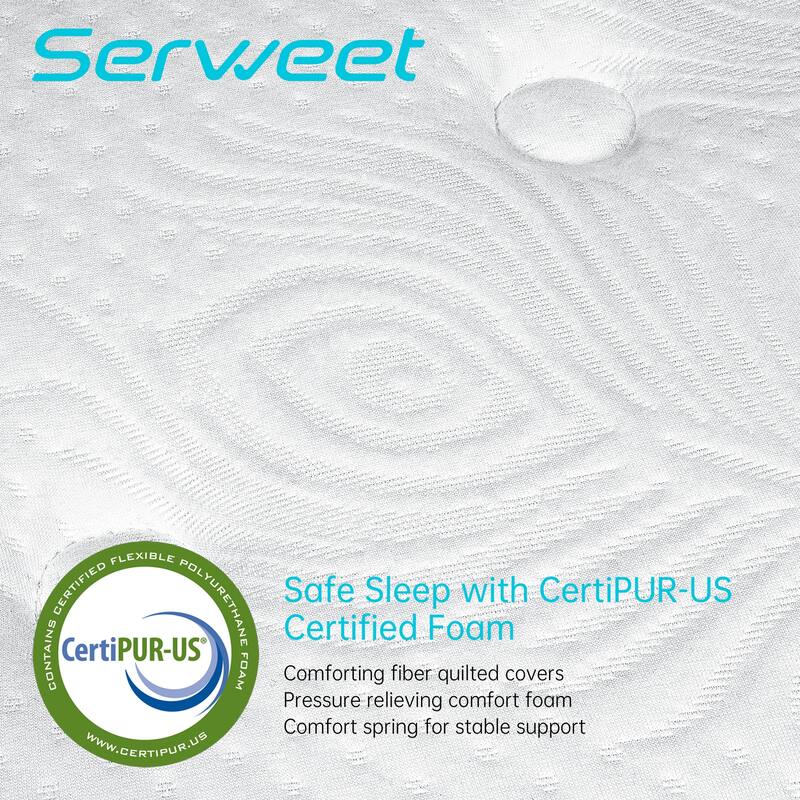 8-Inch Hybrid Memory Foam Pocket Spring Mattress