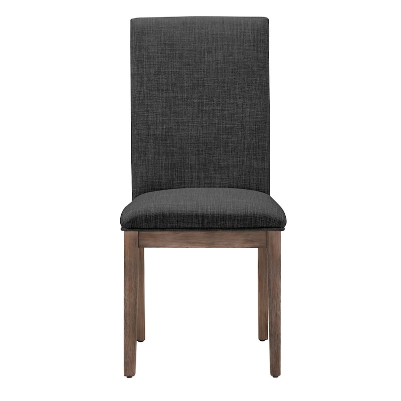 Voyager Nailhead Accent Parson Linen Dining Chair (Set of 2) by iNSPIRE Q Artisan