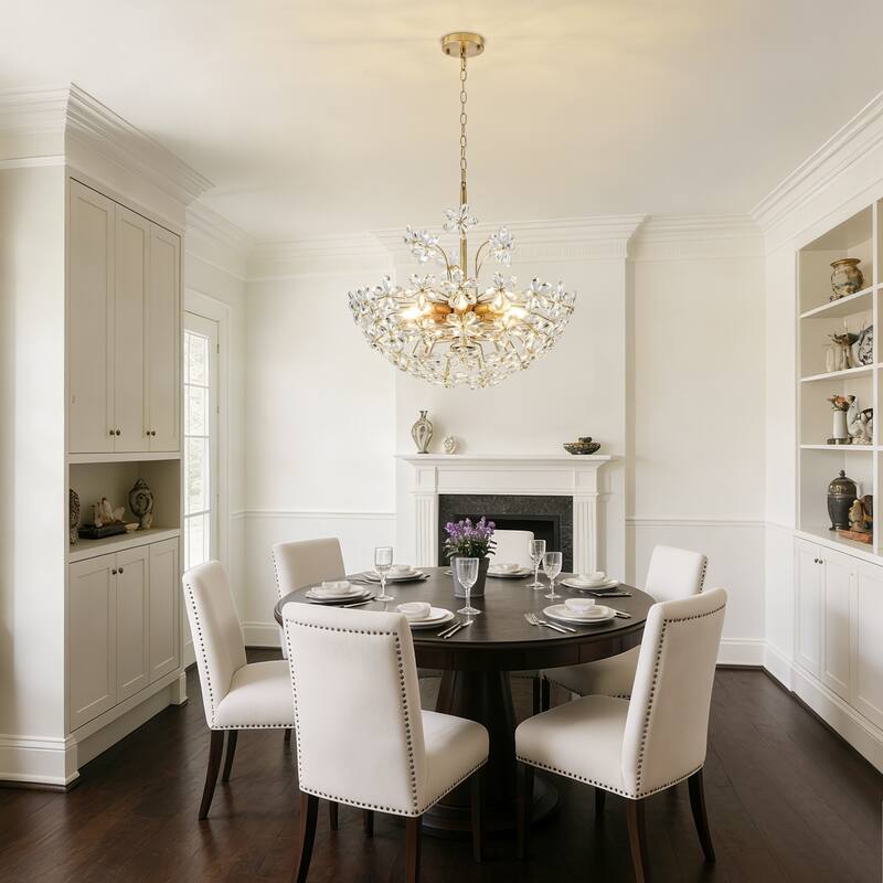 Starsky 8-Light Sputnik Unique / Statement Crystal Chandelier