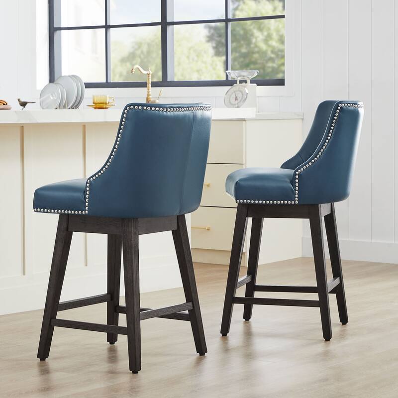 Spruce & Spring Oliver Counter Height Swivel Barstool Set