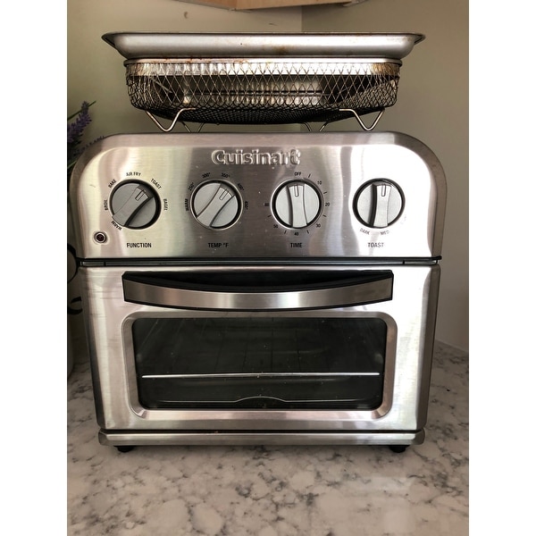 Top Product Reviews For Cuisinart Toa 28 Compact Air Fryer Toaster Oven 30500644 Overstock Create healthier fried favorites with our airfryer toaster ovens or prepare tasty meals for the whole family using our convection our toaster ovens are equipped with special speed settings and deliver optimal performance, every time! cuisinart toa 28 compact air fryer