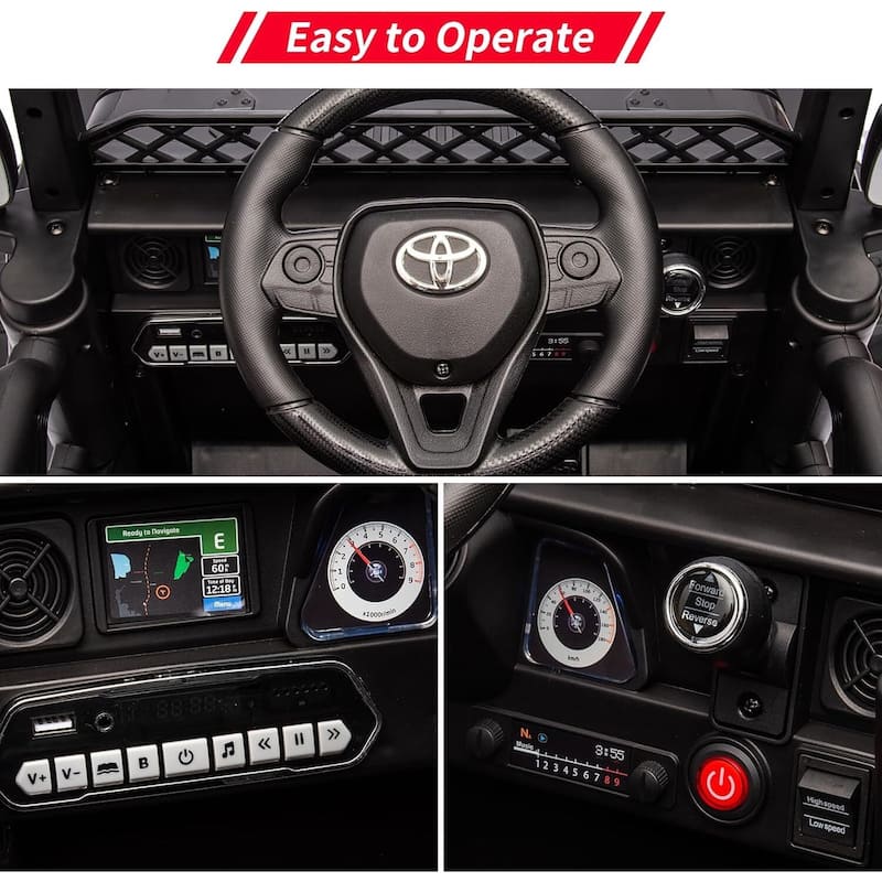 Licensed Toyota 12V Ride On Truck Car