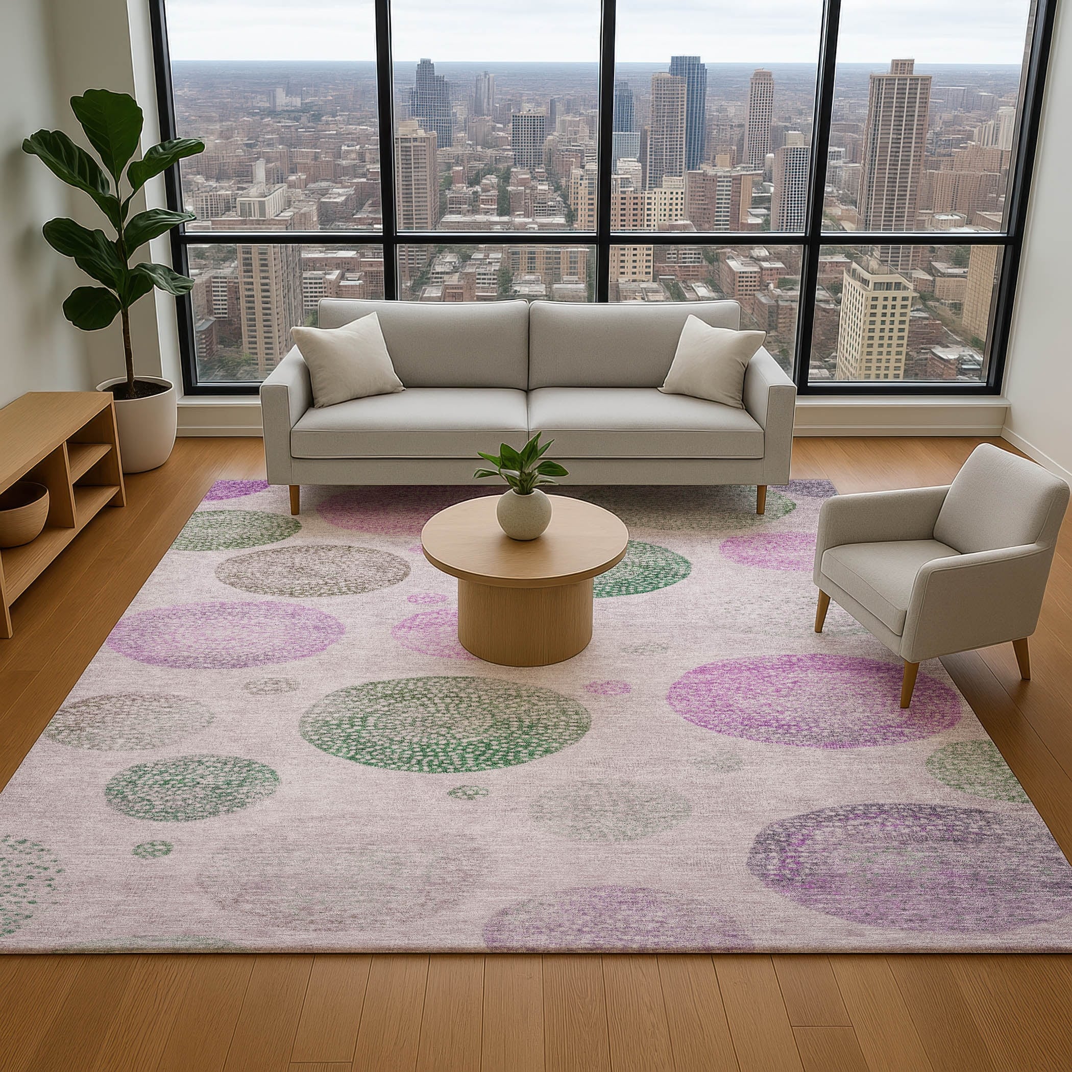 Premium Washable Super Contemporary Casual Soft Mayfield Rug