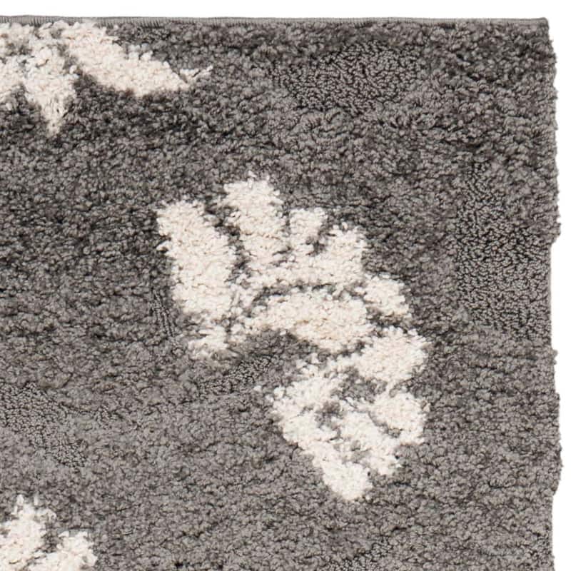 SAFAVIEH Florida Shag Neliha Floral 1.2-inch Thick Rug