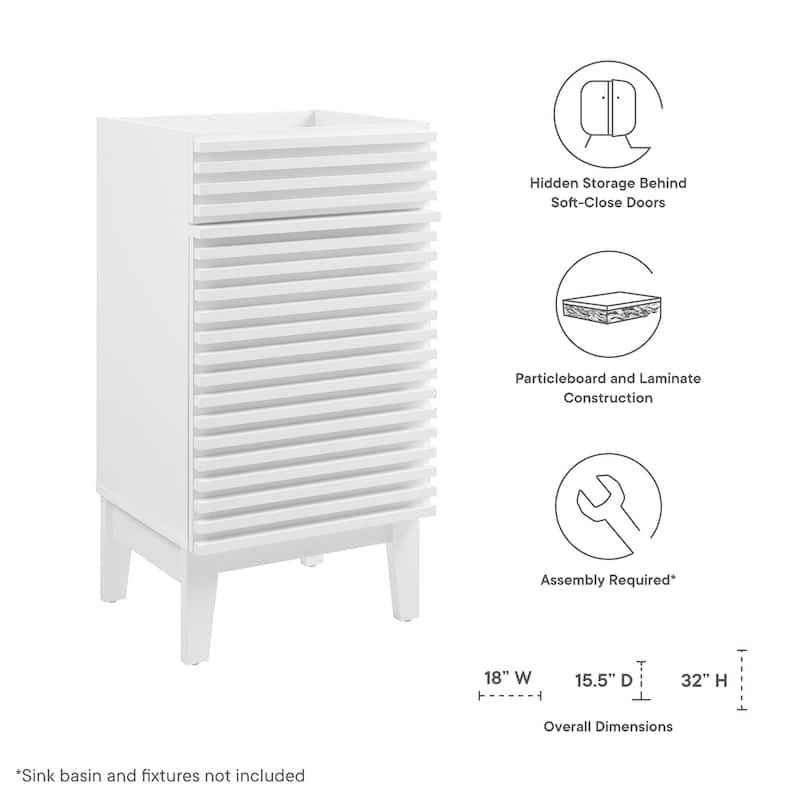 Render 18" Bathroom Vanity Cabinet