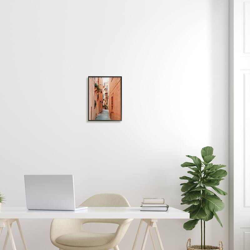 Stupell Urban Alley Path Photography Framed Giclee Art by Krista Broadway