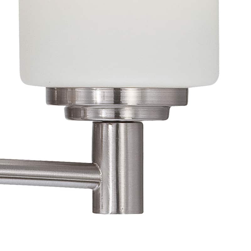 Pittman 12-inch Wide 2-Light Vanity Light in Brushed Nickel