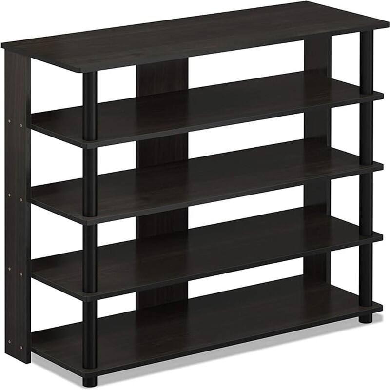 Turn-N-Tube 5 Tier Wide Shoe Rack - 29.45"D x 31.5"W x 11.8"H