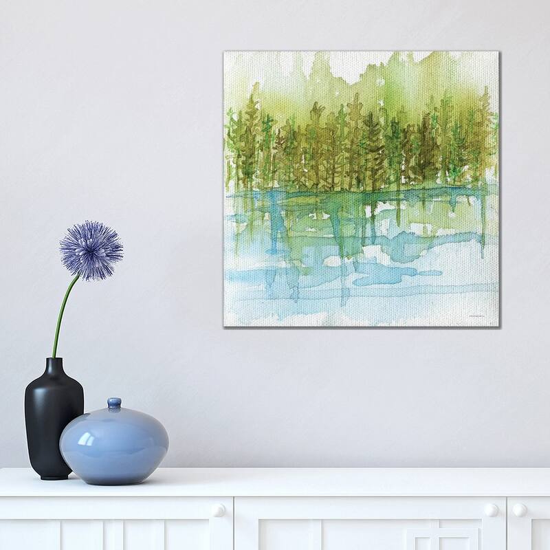 iCanvas "Forest Reflections" by Kamdon Kreations Canvas Print - 18x18x1.5