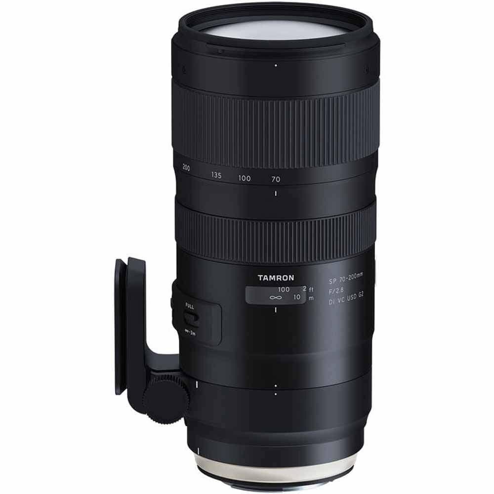 Tamron SP 70-200mm f/2.8 Di VC USD G2 Lens for Canon EF Pro Accessory Kit - Black