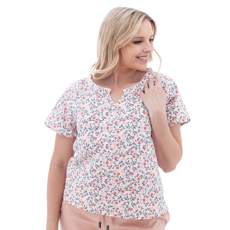 Aventura Women's Chryssie Floral Print Top