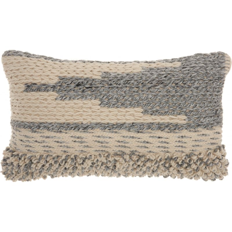 Bohemian Blue and White Lumbar Pillow Bed Bath & Beyond 39519841