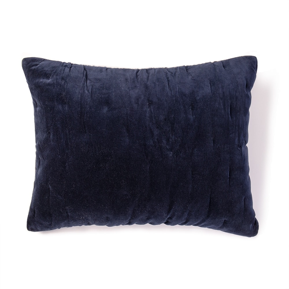 Mesa Linen/Velvet, Indigo, Euro Sham