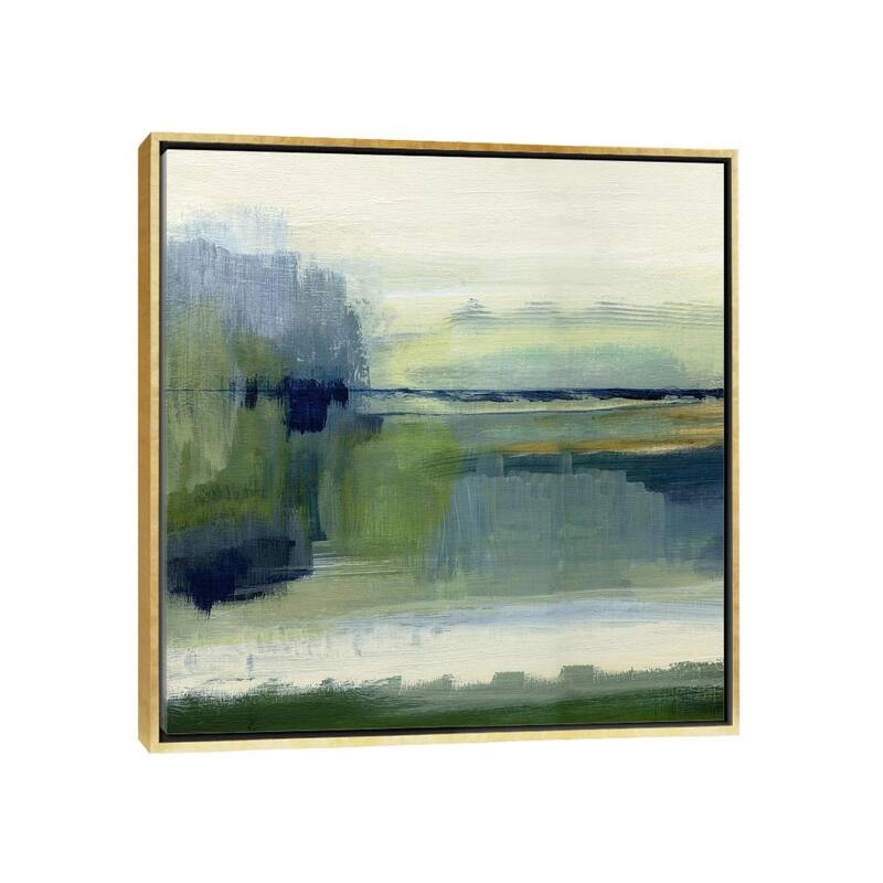 iCanvas "Glistening Meadow Detail I" by Susan Jill Framed Canvas Print - 12x12 - Gold